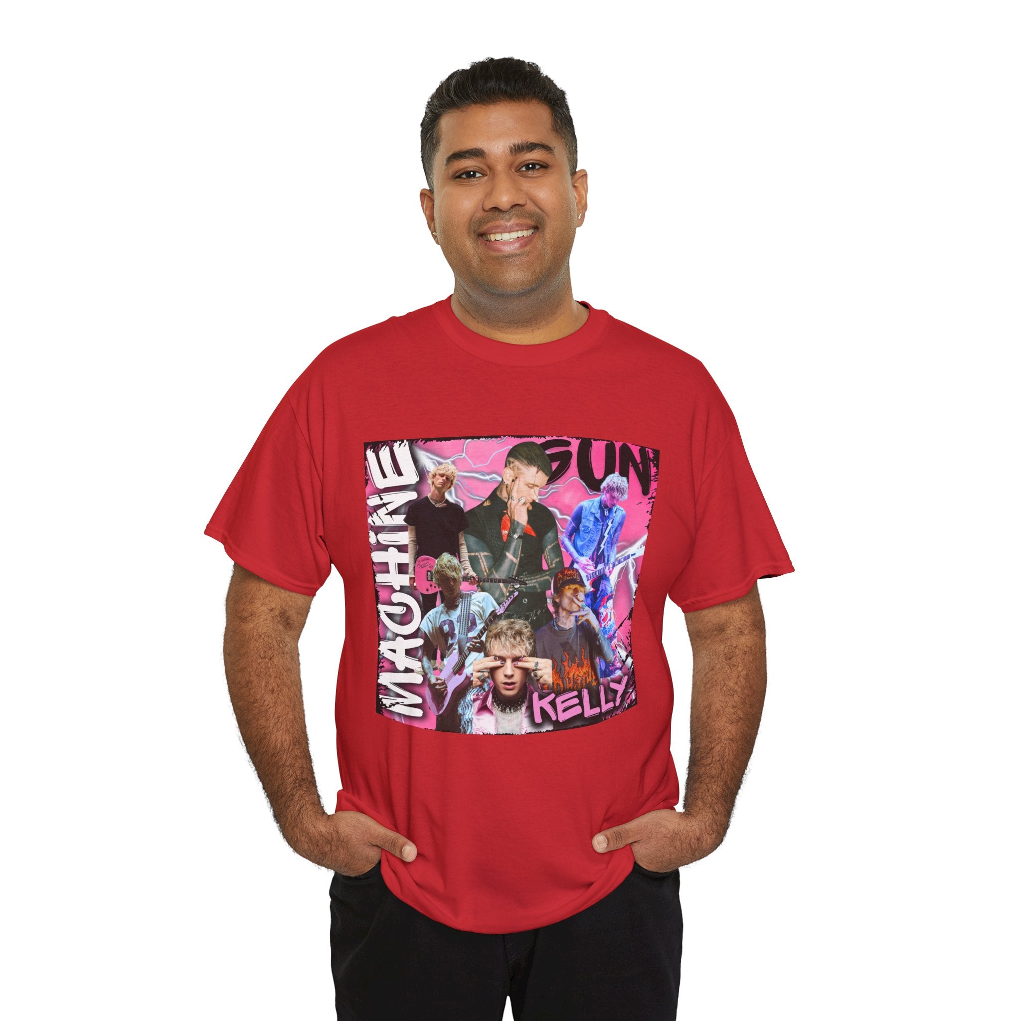 MGK  - 'Machine Gun' Kelly - Retro Collage Graphic Tee