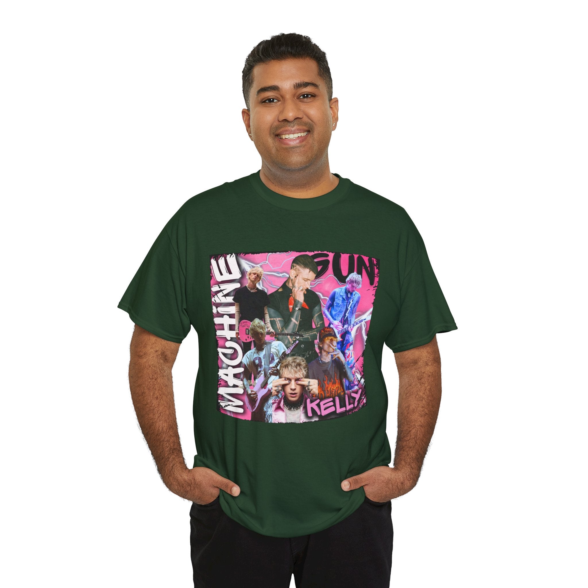 MGK  - 'Machine Gun' Kelly - Retro Collage Graphic Tee