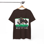 Em, Dre, Snoop, 50 - Unisex Heavy Cotton Tee - "Aftermath" Walk of Fame Graphic Tee