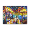 The Calm Storm - Original Colorful Canvas Print