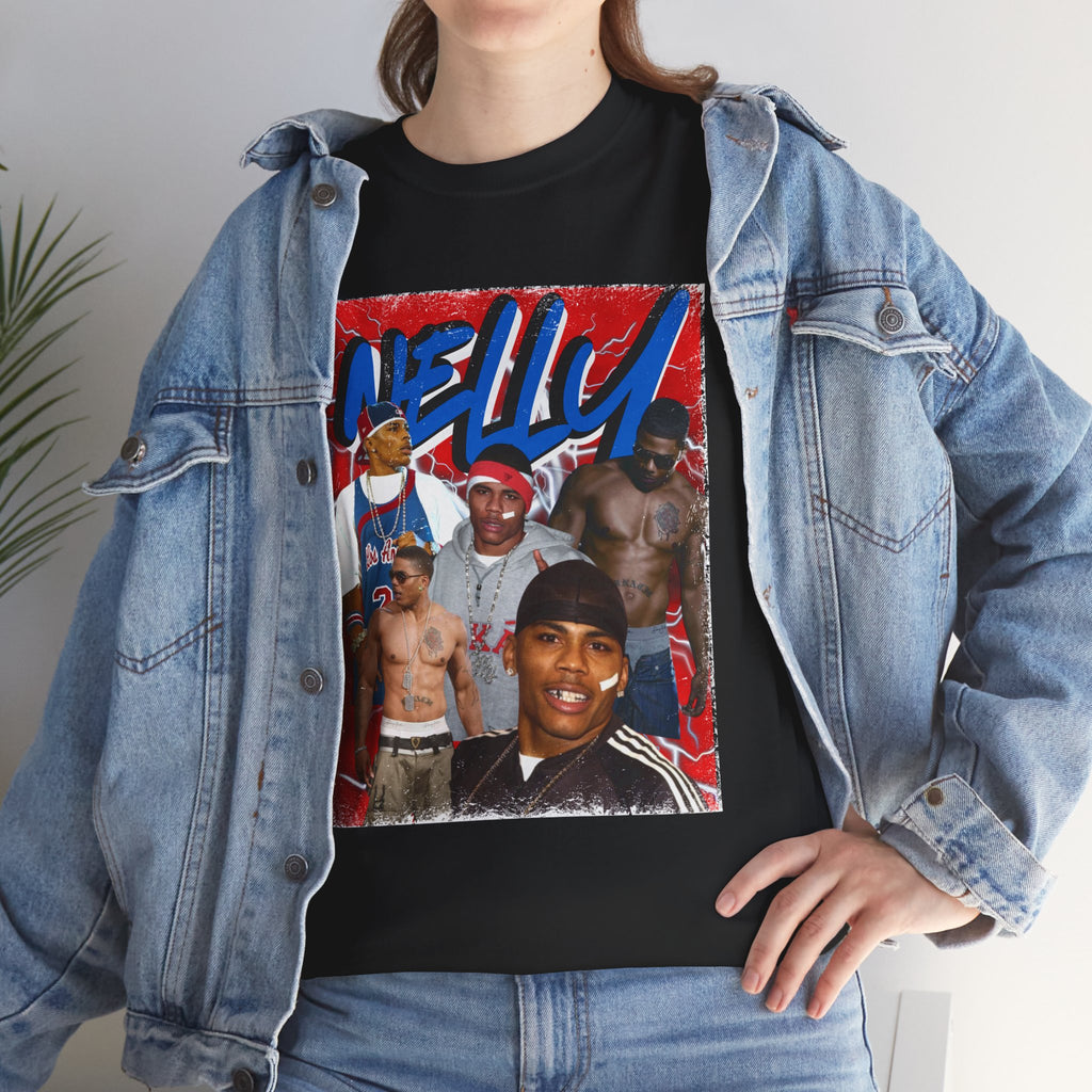 Nelly Graphic Tee — 'Nelly' Collage Streetwear T-Shirt