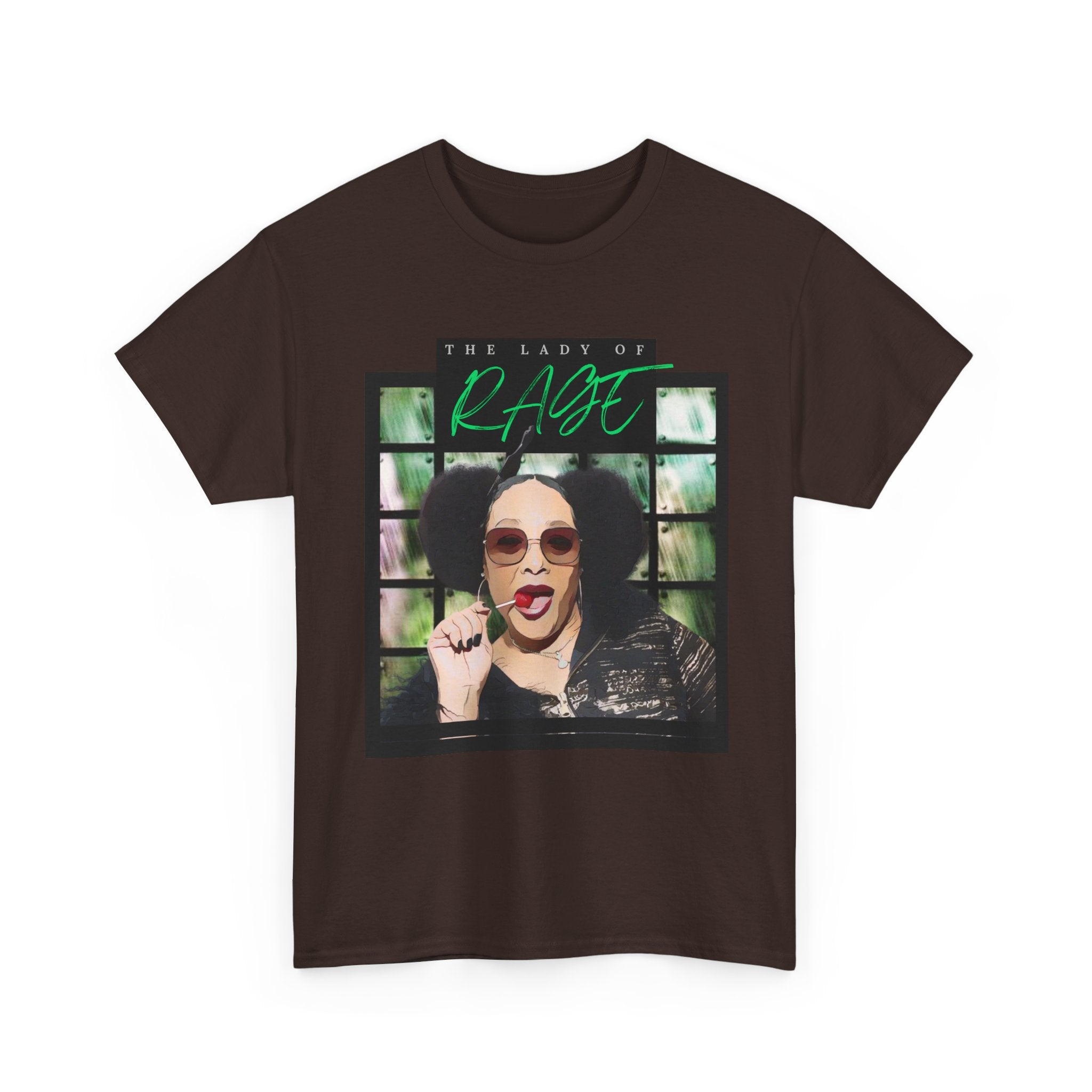 The Lady of Rage - Retro Catroon Graphic Album Cover Tee