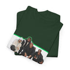 Em, Dre, Snoop, 50 - Unisex Heavy Cotton Tee - "Aftermath" Walk of Fame Graphic Tee