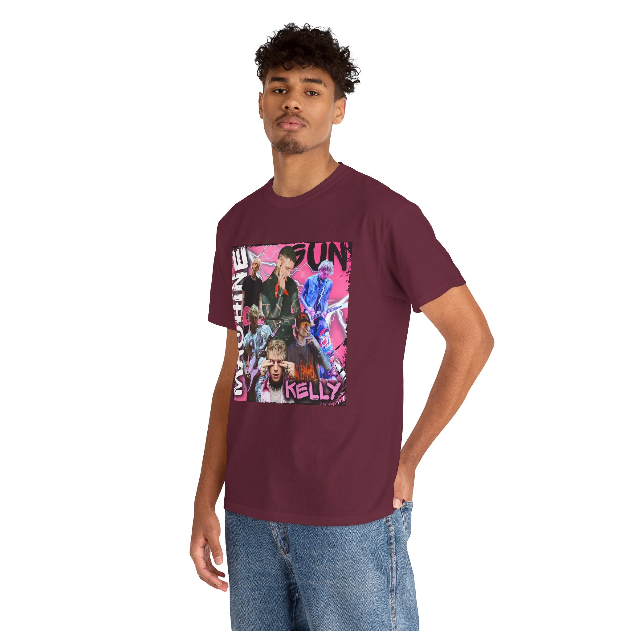MGK  - 'Machine Gun' Kelly - Retro Collage Graphic Tee
