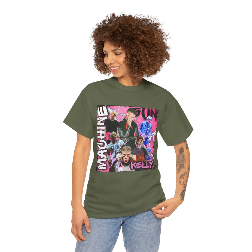 MGK  - 'Machine Gun' Kelly - Retro Collage Graphic Tee