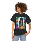 Sza Portrait Graphic Tee — Colorful Retro SZA Fan Shirt