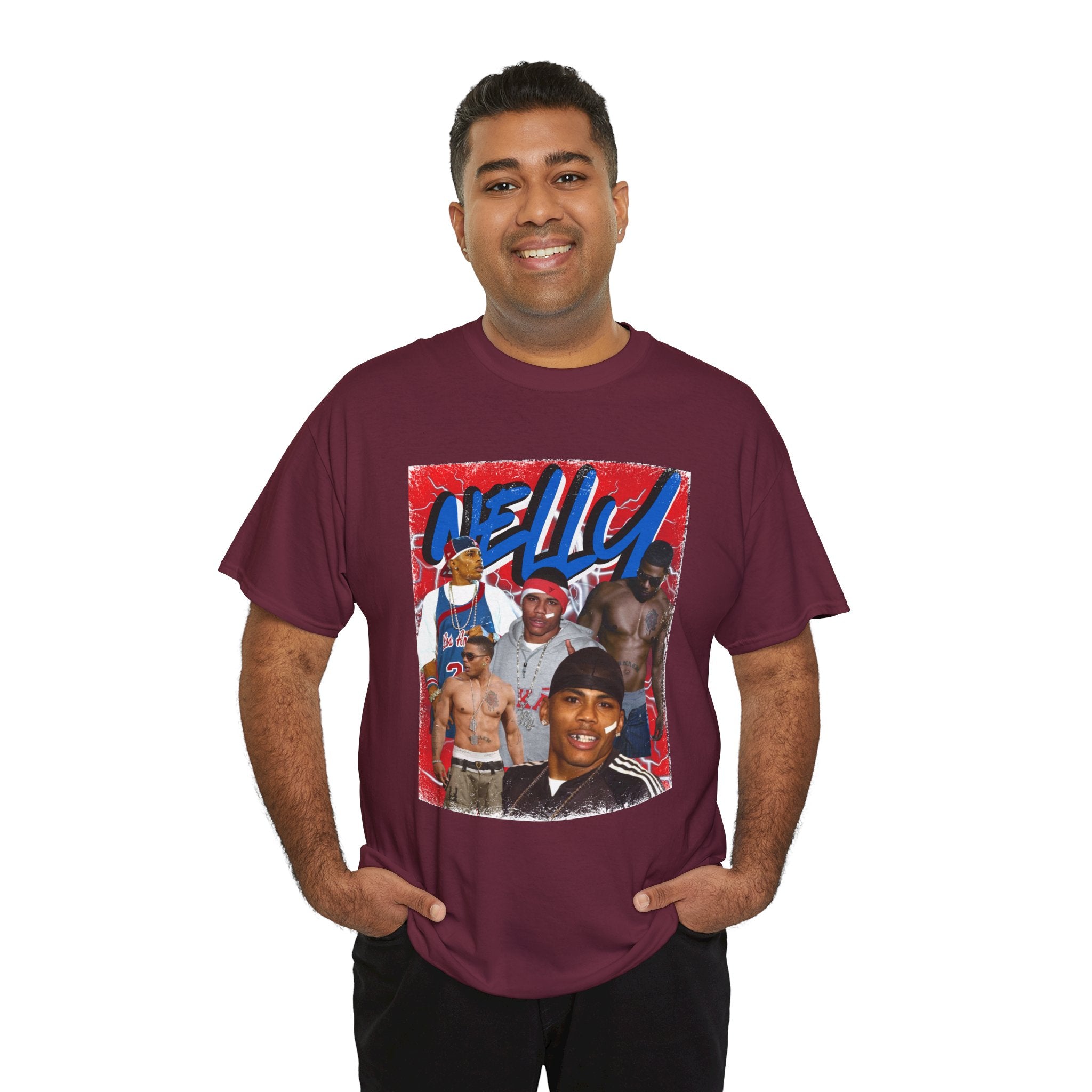 Nelly Graphic Tee — 'Nelly' Collage Streetwear T-Shirt