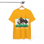 Em, Dre, Snoop, 50 - Unisex Heavy Cotton Tee - "Aftermath" Walk of Fame Graphic Tee