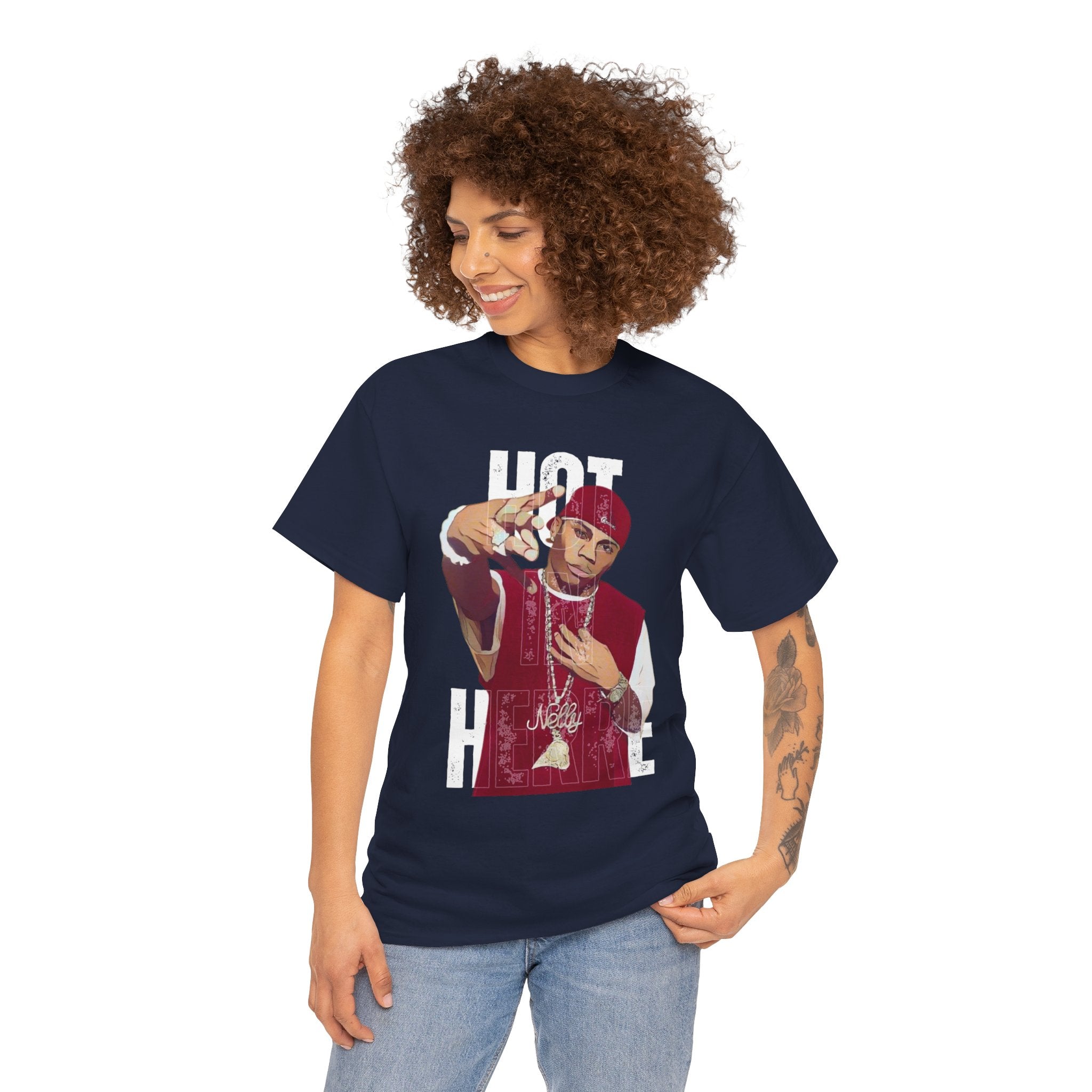 Nelly - Hot in Herre — Retro Rap Graphic T-Shirt