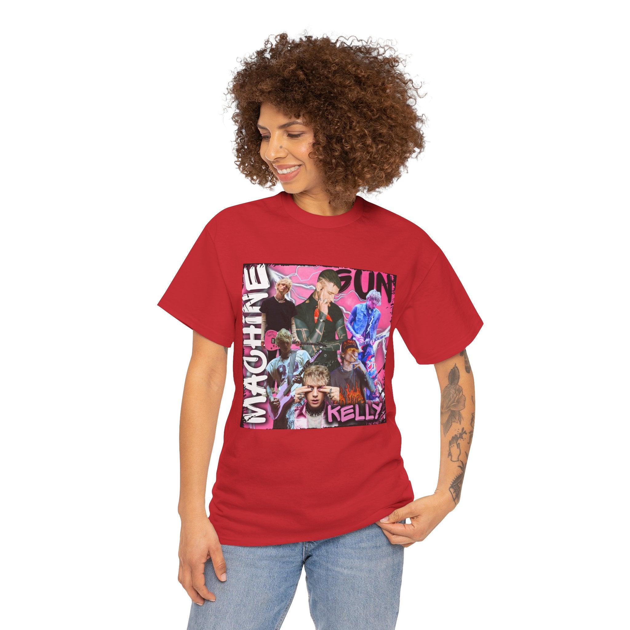 MGK  - 'Machine Gun' Kelly - Retro Collage Graphic Tee
