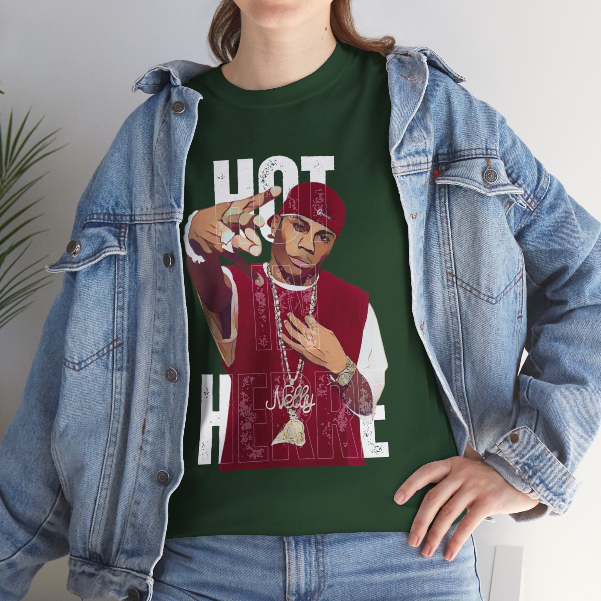 Nelly - Hot in Herre — Retro Rap Graphic T-Shirt