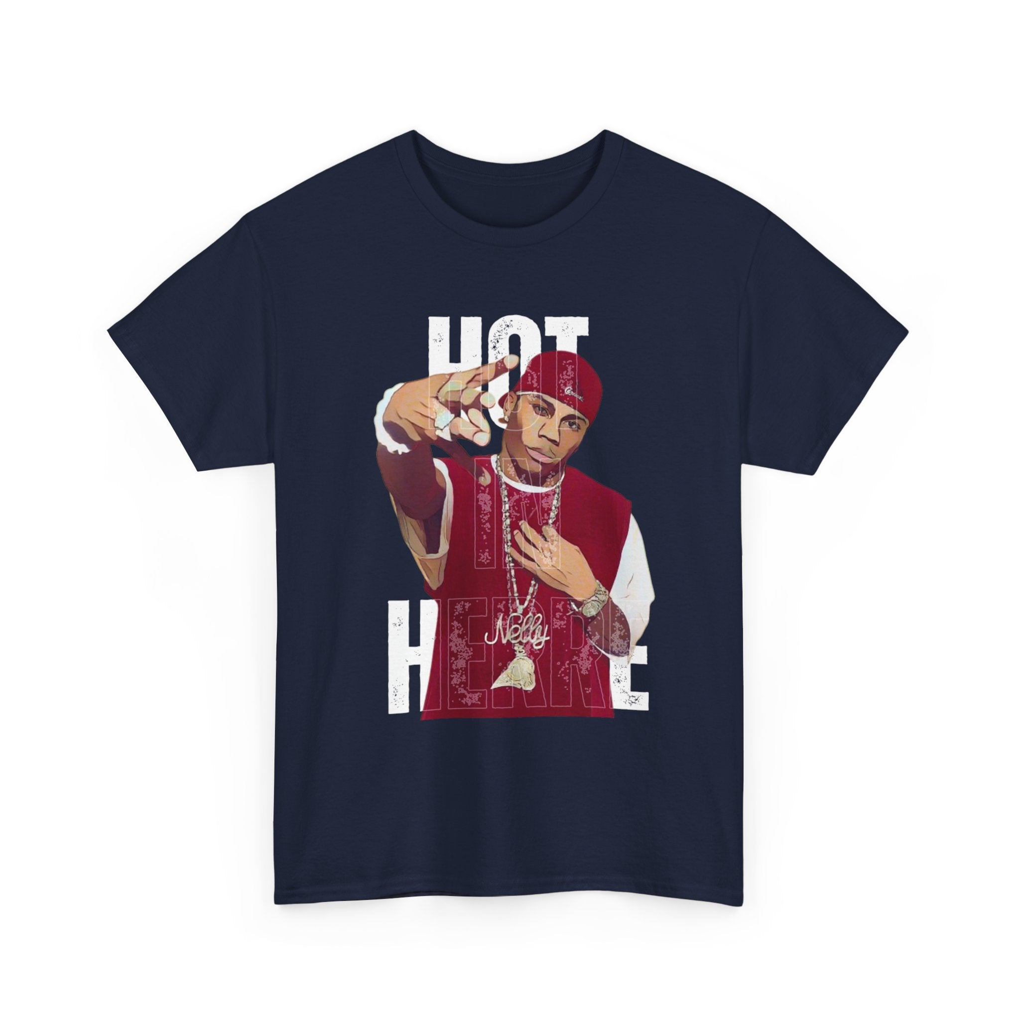 Nelly - Hot in Herre — Retro Rap Graphic T-Shirt