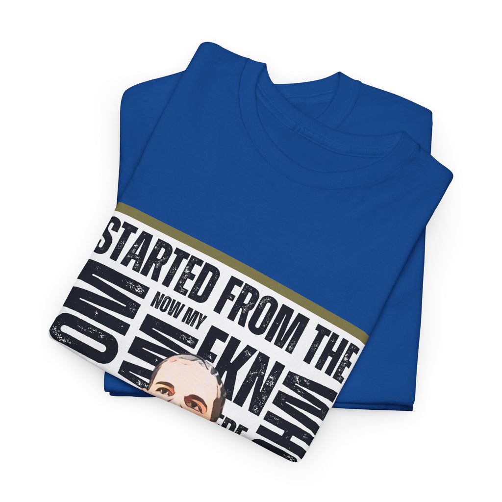Drake "Started From The Bottom" Graphic Cartoon Tee