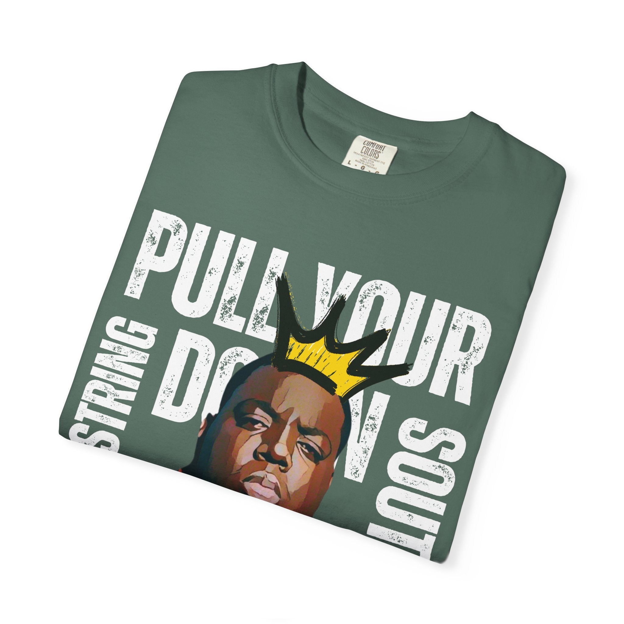Biggie Cartoon Graphic Design Tee