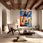 "Desire" - Abstract Expressionist Original Painting