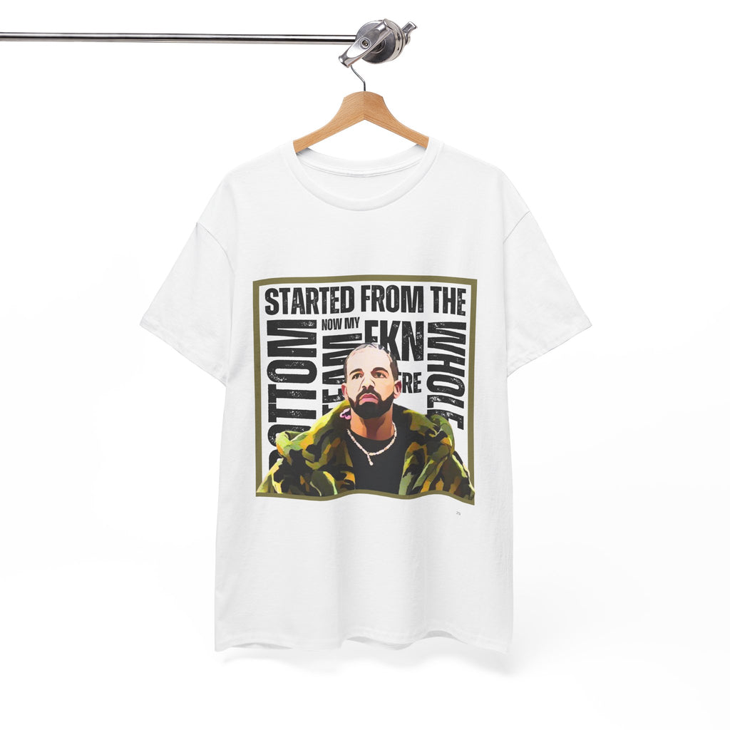 Drake "Started From The Bottom" Graphic Cartoon Tee