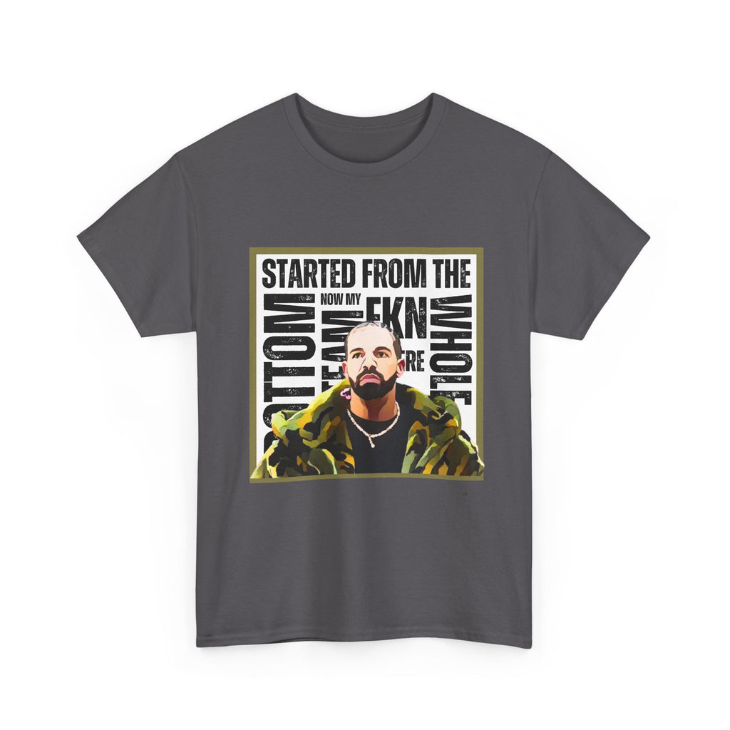 Drake "Started From The Bottom" Graphic Cartoon Tee