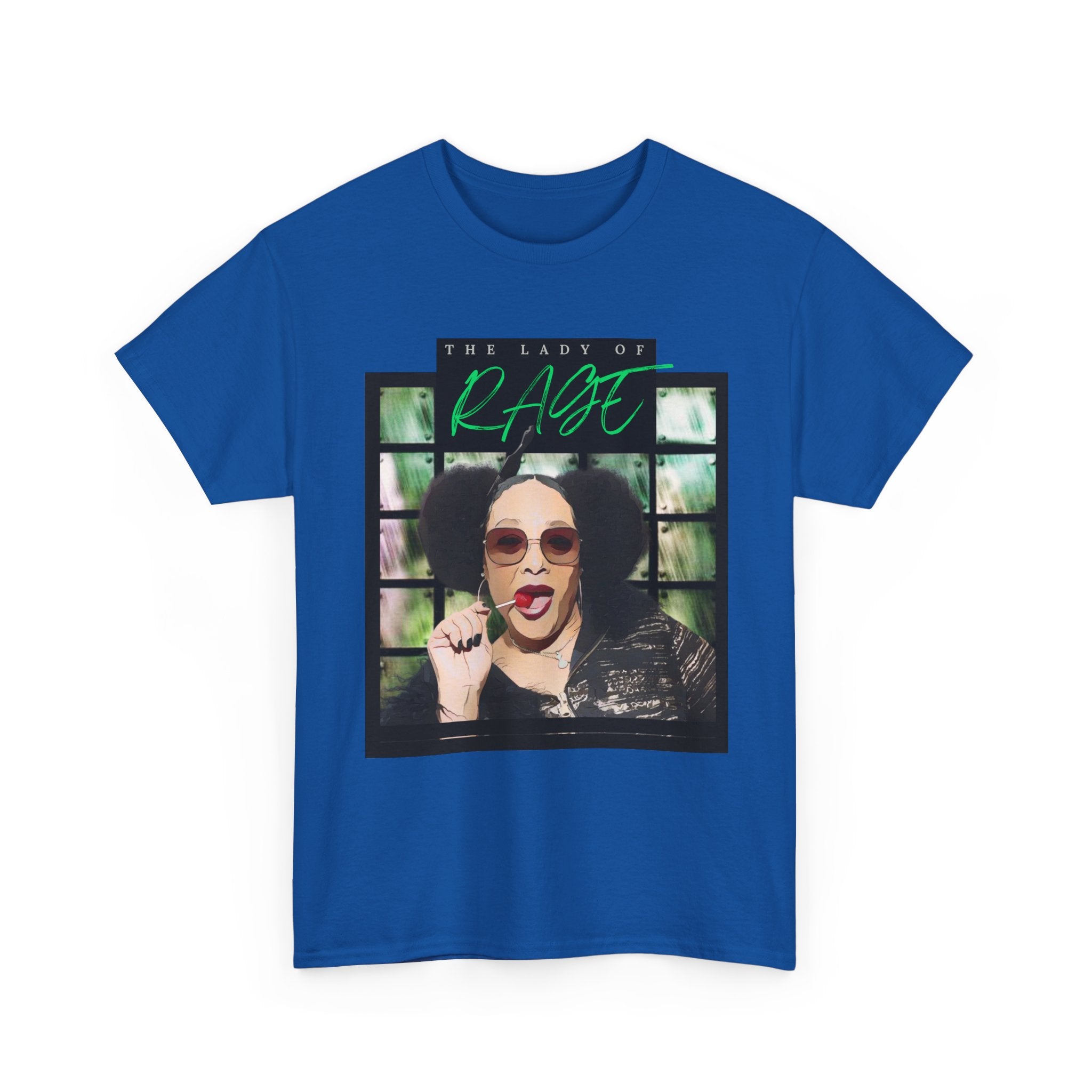 The Lady of Rage - Retro Catroon Graphic Album Cover Tee