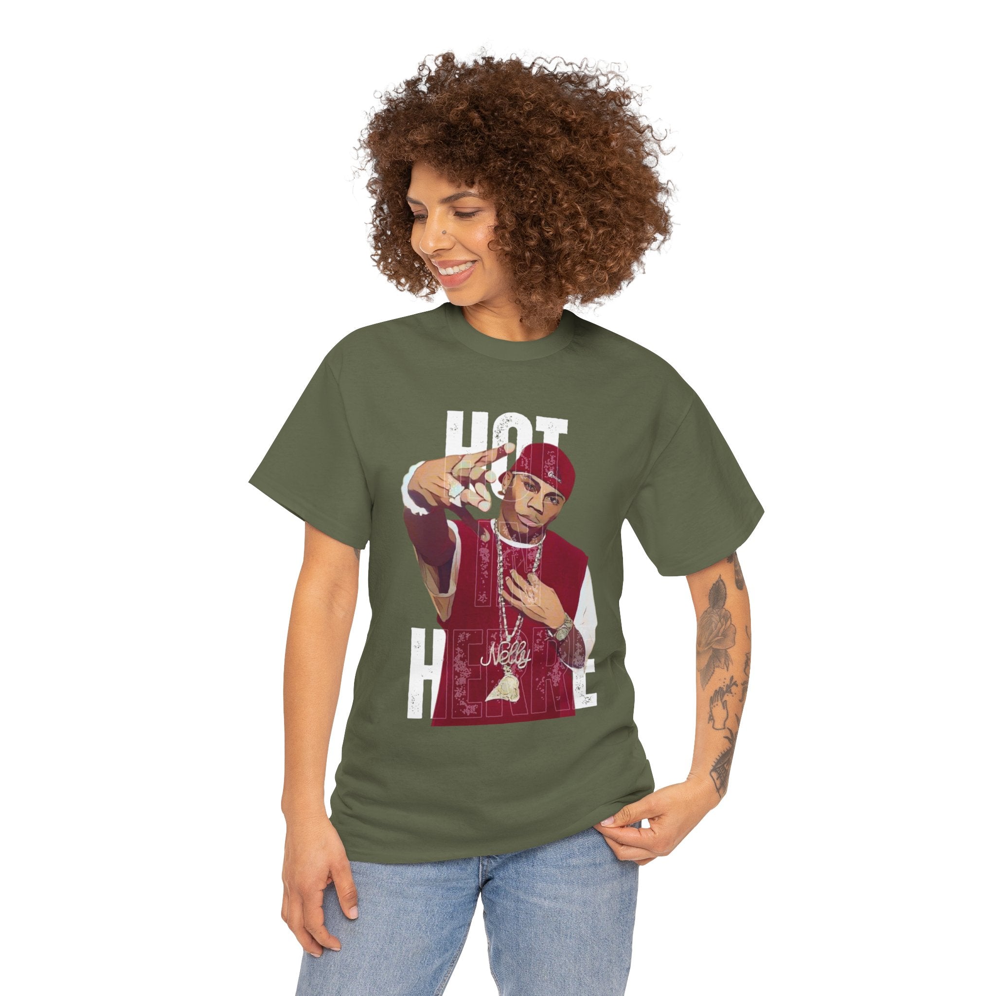 Nelly - Hot in Herre — Retro Rap Graphic T-Shirt