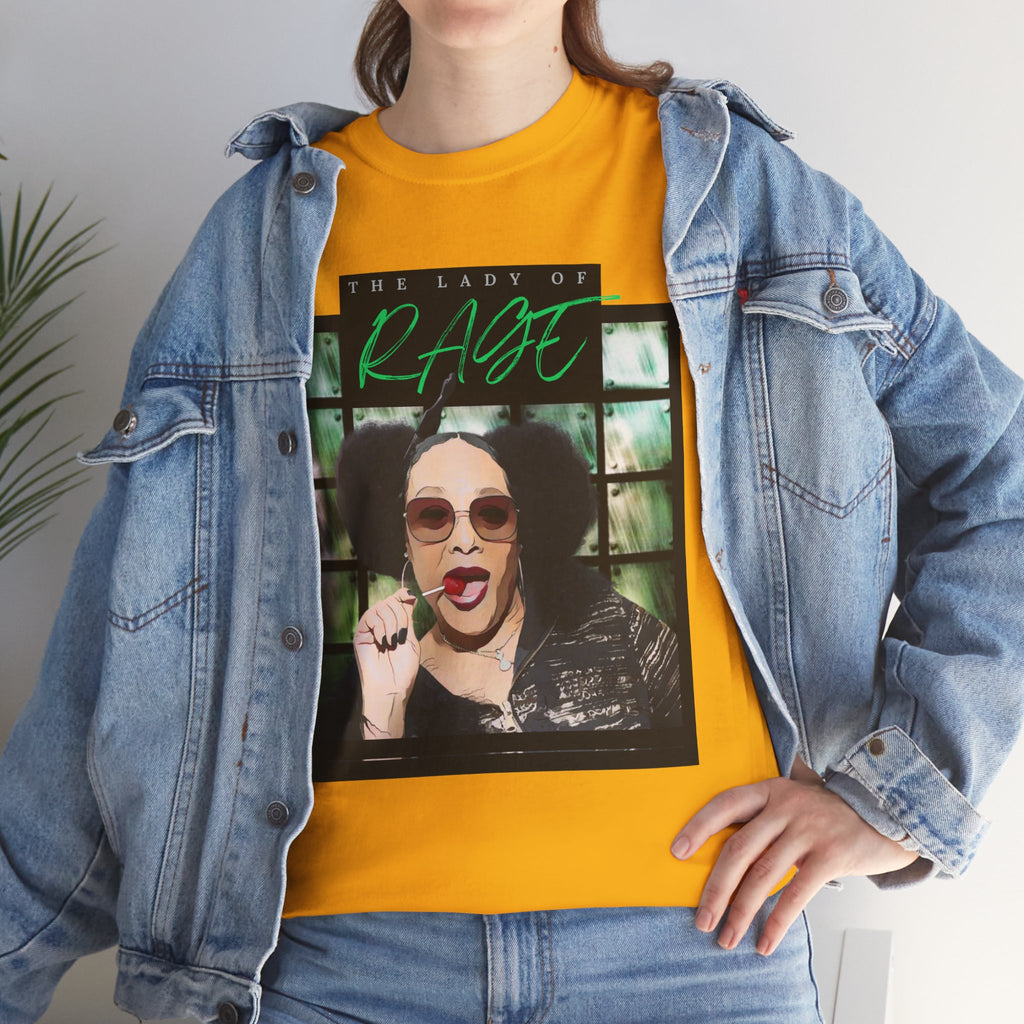 The Lady of Rage - Retro Catroon Graphic Album Cover Tee