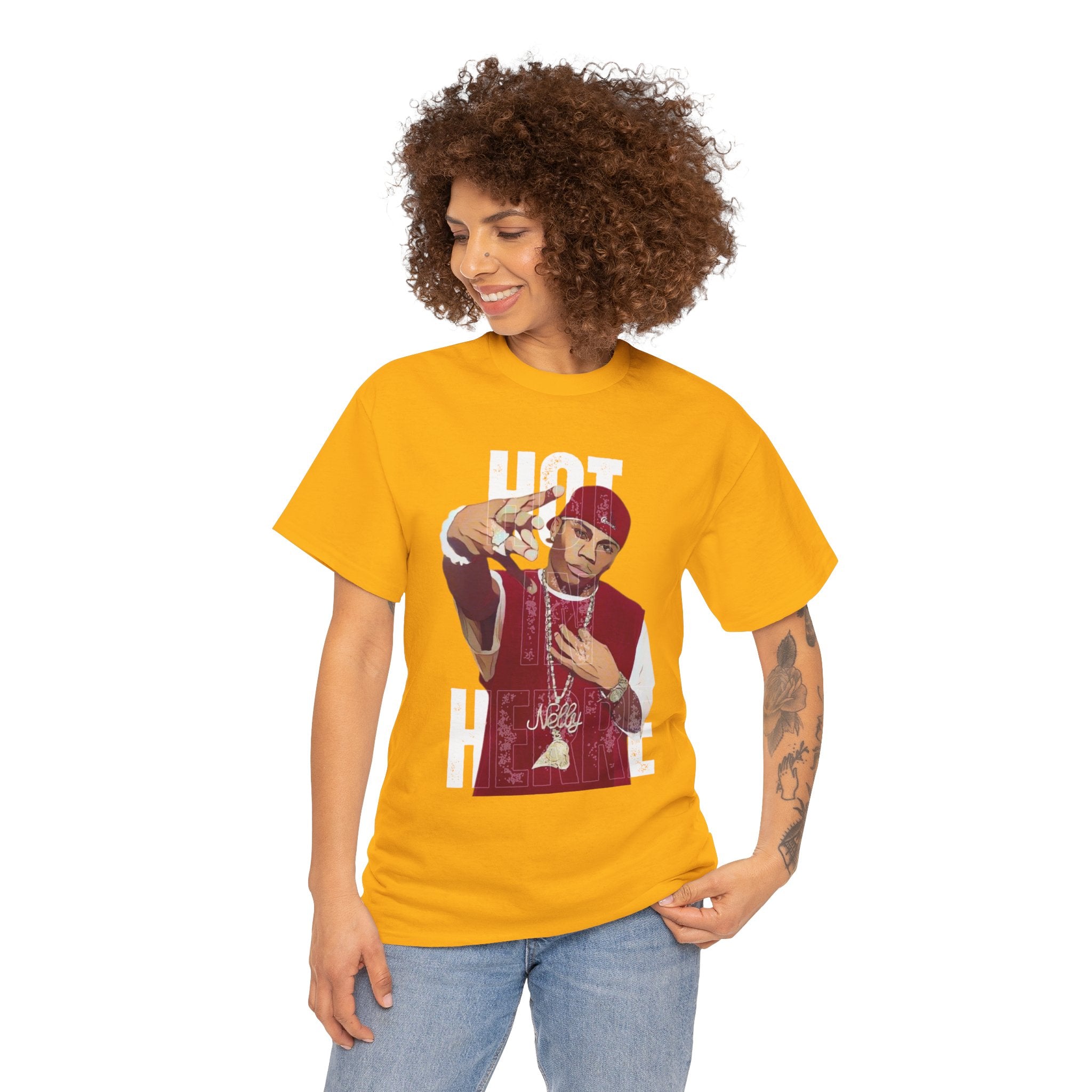 Nelly - Hot in Herre — Retro Rap Graphic T-Shirt