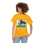 Em, Dre, Snoop, 50 - Unisex Heavy Cotton Tee - "Aftermath" Walk of Fame Graphic Tee