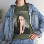 "Headlights" lyrics – Rap Icon Graphic T-Shirt with Lyrics Background