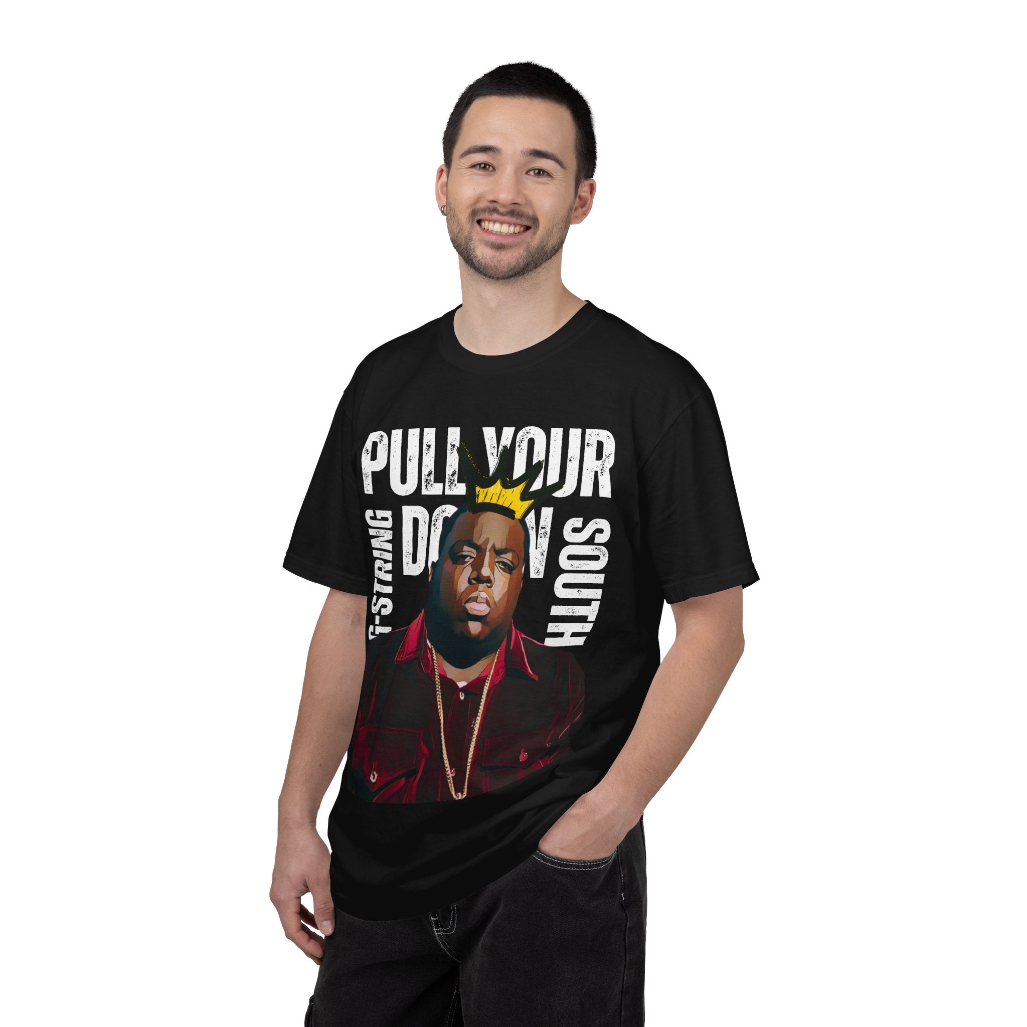 Biggie Cartoon Graphic Design Tee