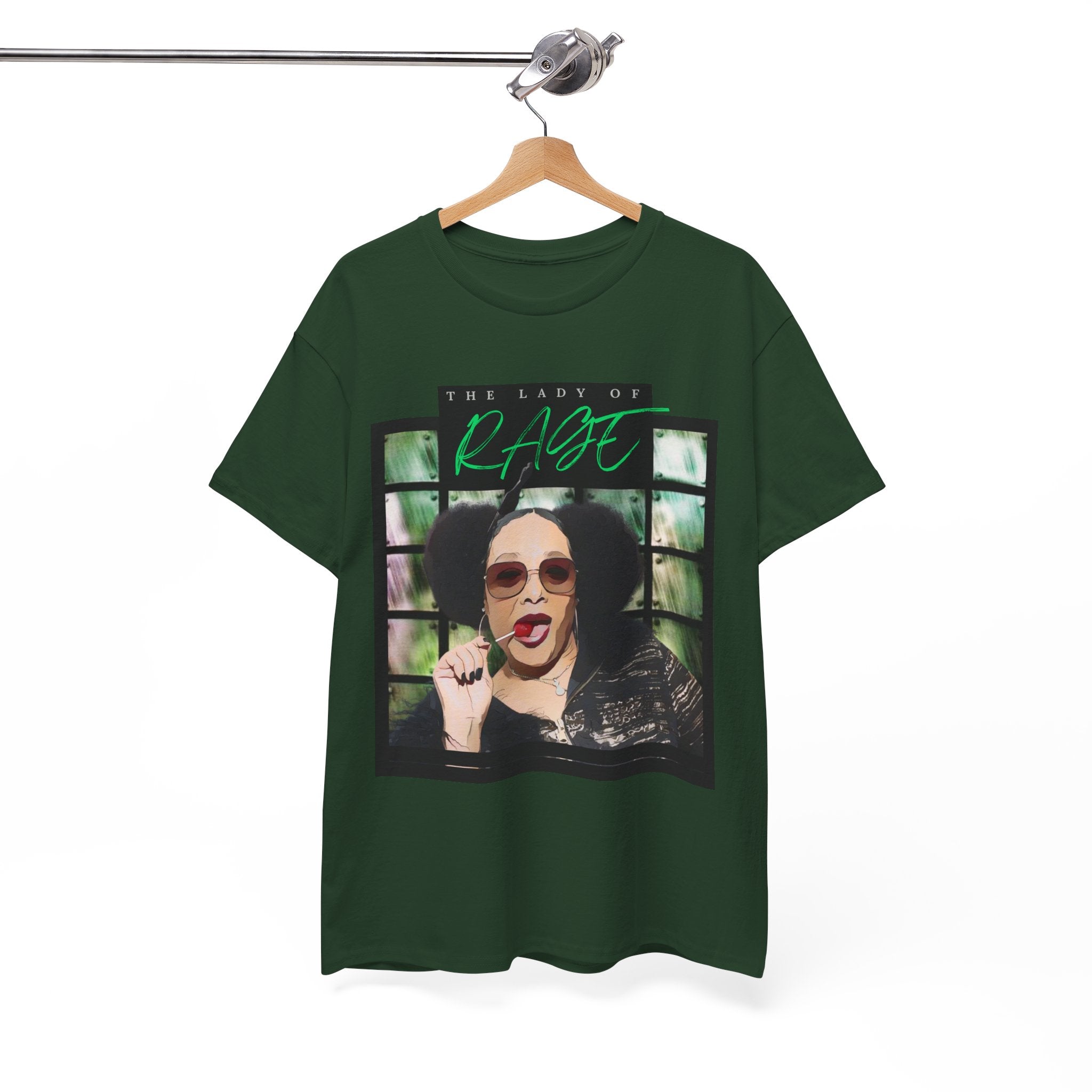 The Lady of Rage - Retro Catroon Graphic Album Cover Tee