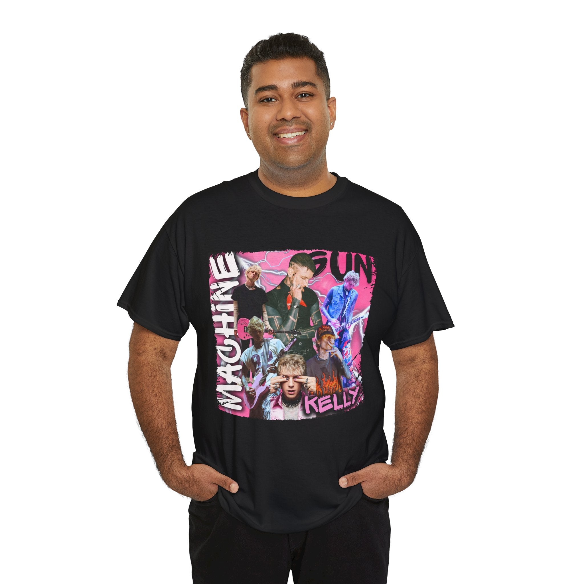 MGK  - 'Machine Gun' Kelly - Retro Collage Graphic Tee