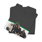 Em, Dre, Snoop, 50 - Unisex Heavy Cotton Tee - "Aftermath" Walk of Fame Graphic Tee