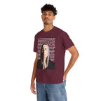 "Headlights" lyrics – Rap Icon Graphic T-Shirt with Lyrics Background