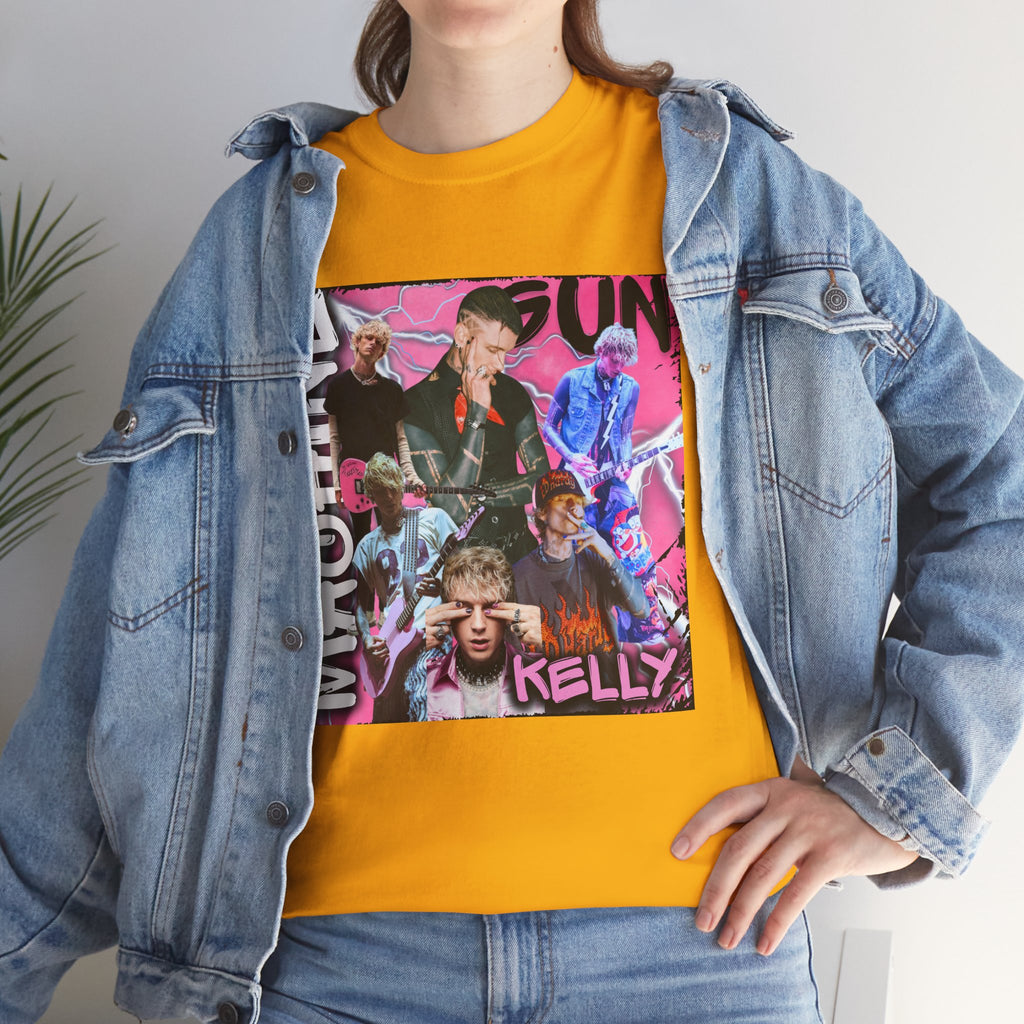 MGK  - 'Machine Gun' Kelly - Retro Collage Graphic Tee