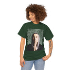 "Headlights" lyrics – Rap Icon Graphic T-Shirt with Lyrics Background