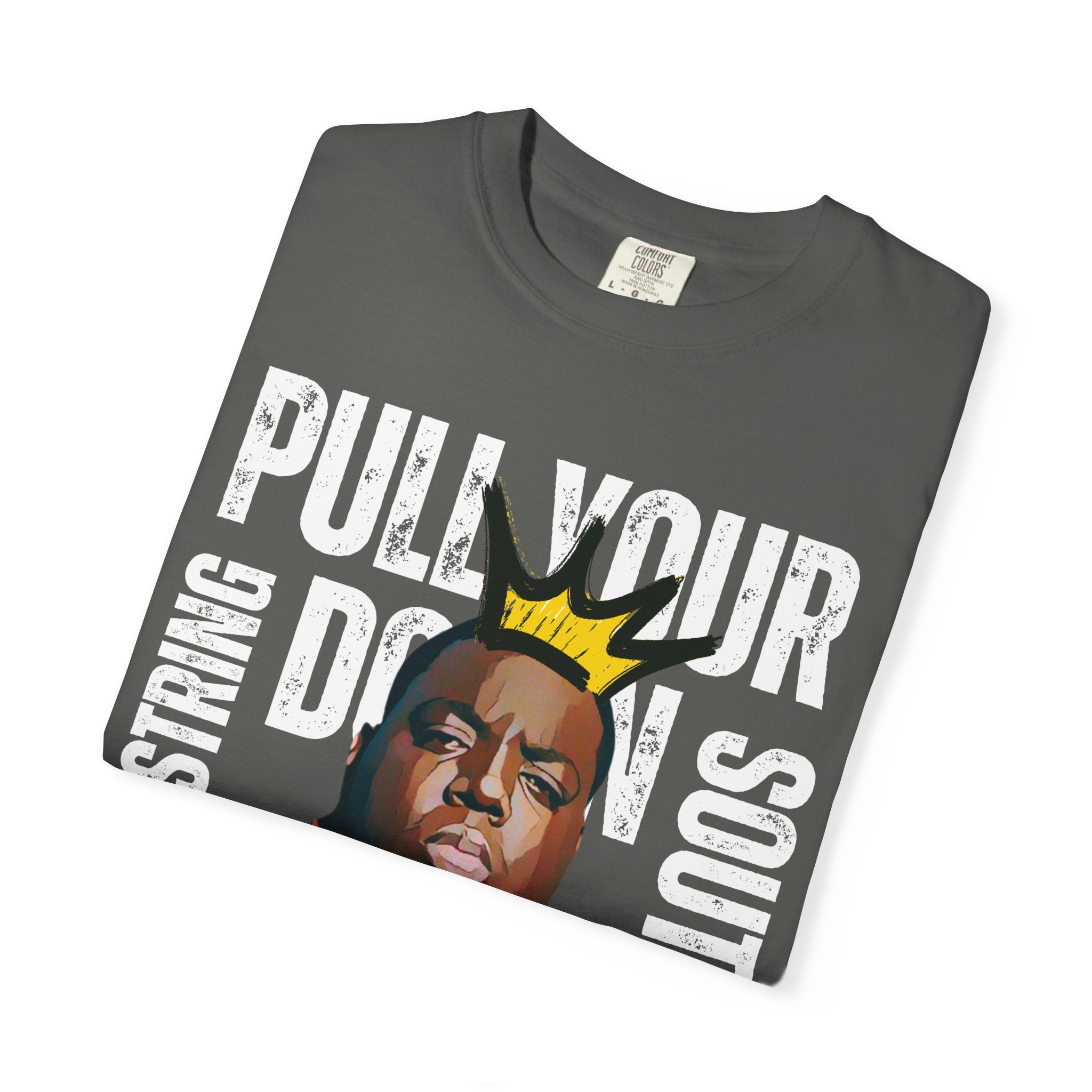Biggie Cartoon Graphic Design Tee