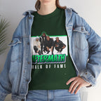 Em, Dre, Snoop, 50 - Unisex Heavy Cotton Tee - "Aftermath" Walk of Fame Graphic Tee