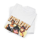Lisa Left Eye Lopes Graphic Tee — Retro Collage Photo Design with 'Lisa Left Eve Lopes' Text