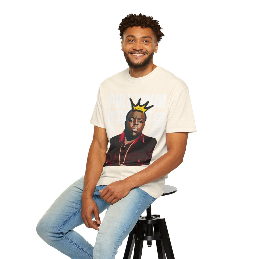 Biggie Cartoon Graphic Design Tee