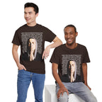 "Headlights" lyrics – Rap Icon Graphic T-Shirt with Lyrics Background
