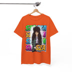 Sza Portrait Graphic Tee — Colorful Retro SZA Fan Shirt