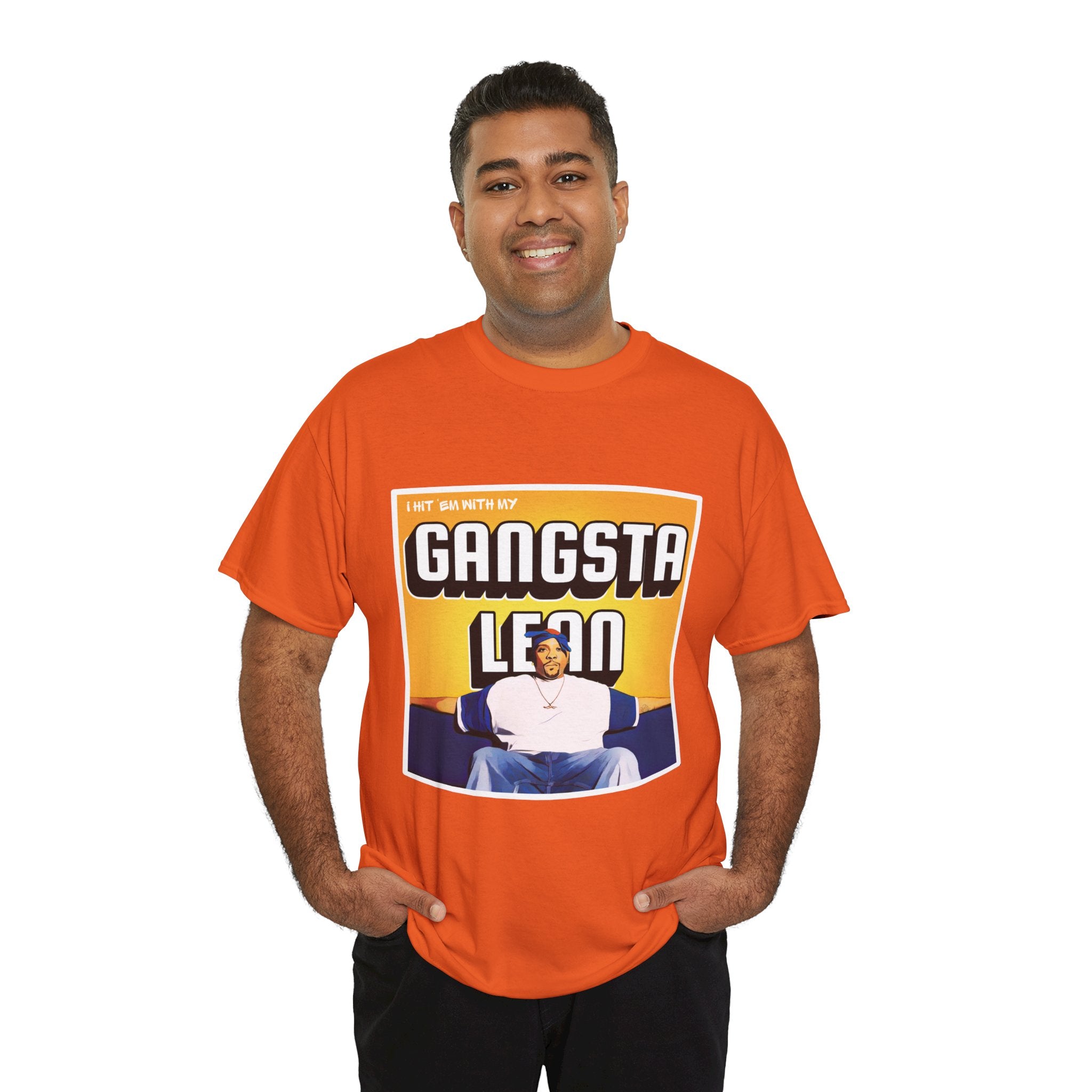 Nate Dogg - Gangsta Lean Graphic Tee — Retro Hip-Hop Portrait T-Shirt