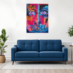 “REBEL” — Bold Contemporary Original Acrylic Painting