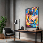 "Desire" - Abstract Expressionist Original Painting
