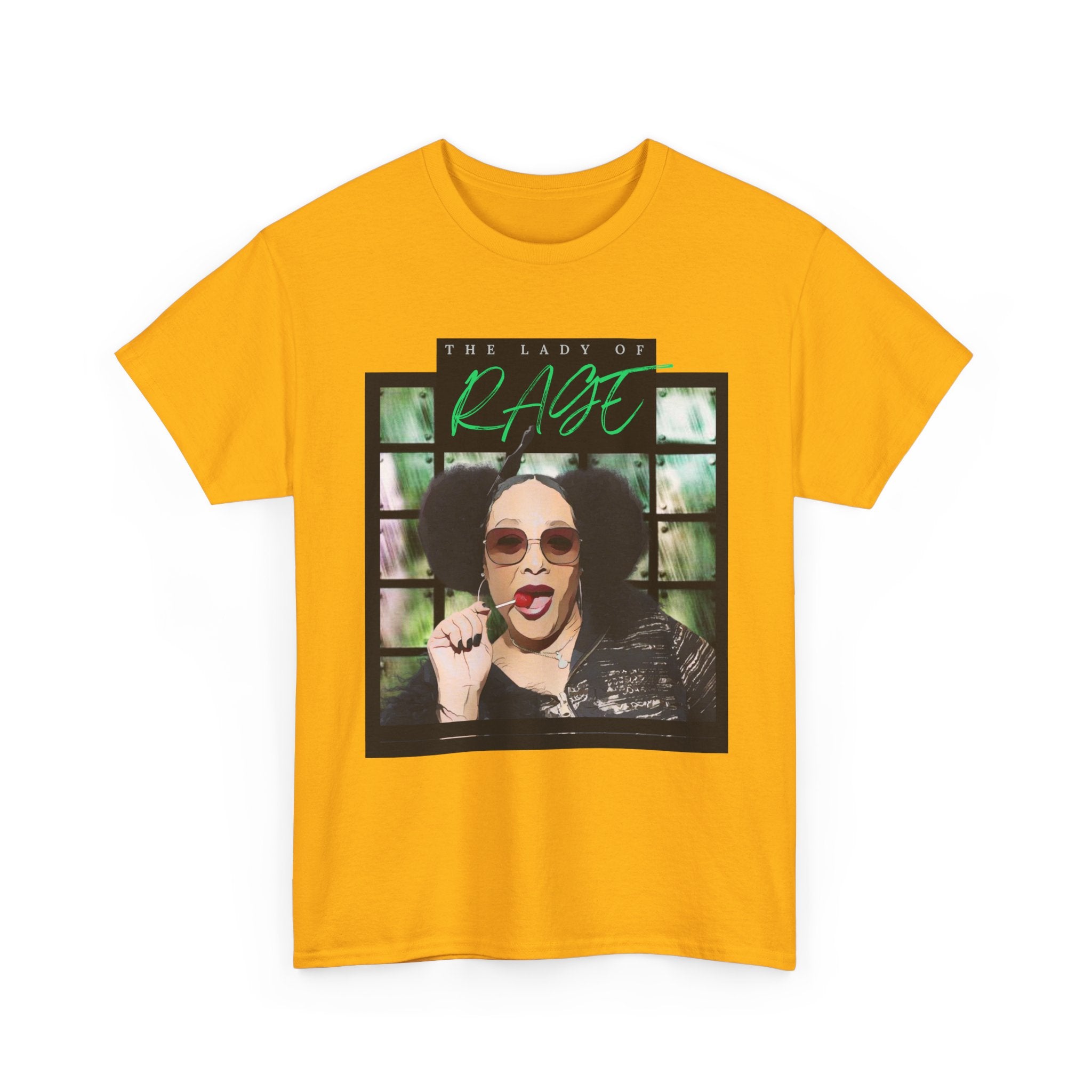 The Lady of Rage - Retro Catroon Graphic Album Cover Tee