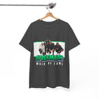 Em, Dre, Snoop, 50 - Unisex Heavy Cotton Tee - "Aftermath" Walk of Fame Graphic Tee