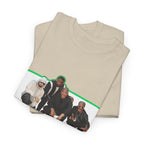 Em, Dre, Snoop, 50 - Unisex Heavy Cotton Tee - "Aftermath" Walk of Fame Graphic Tee