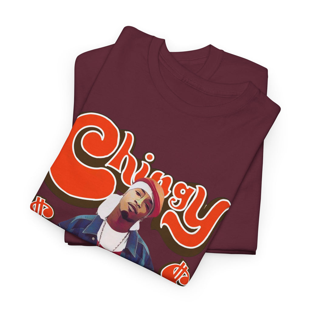 Chingy Retro Rap Tee — "Chingy" Graphic Shirt with Dollar Sign Motif