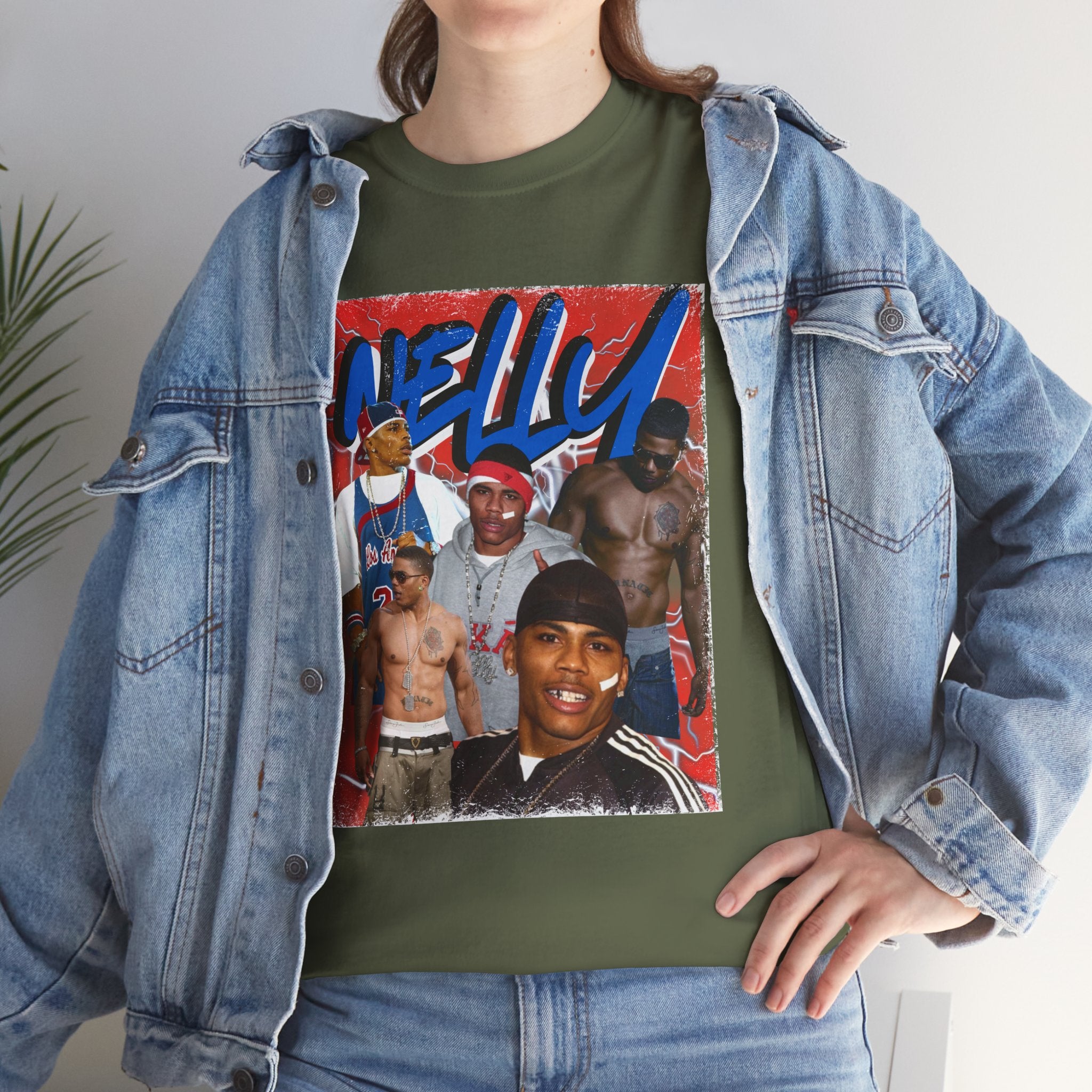 Nelly Graphic Tee — 'Nelly' Collage Streetwear T-Shirt