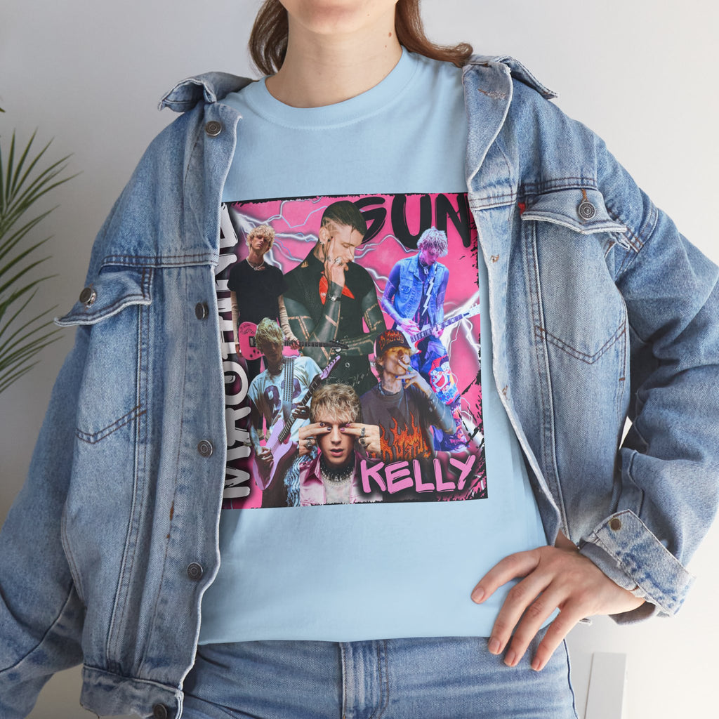 MGK  - 'Machine Gun' Kelly - Retro Collage Graphic Tee