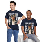 Juice WRLD Cartoon Design Tee — "I Still See Your Shadows in my Room" Graphic Shirt
